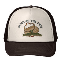 Catch of the Day Fishing Cap Mesh Hats