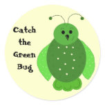 Catch the Green Bug stickers