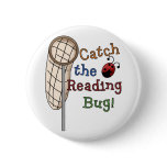 Catch the Reading Bug Tshirts and Gifts buttons