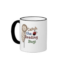 Catch the Reading Bug Tshirts and Gifts Coffee Mug