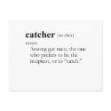 CATCHER (definition) postcards