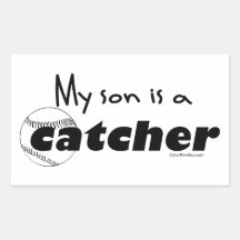 Catcher (Son) Rectangular Stickers