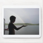 Catching A Rainbow mousepads