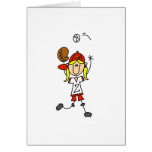 Catching A Softball Card