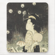 Catching Fireflies, Choki, 1795 Mousepad