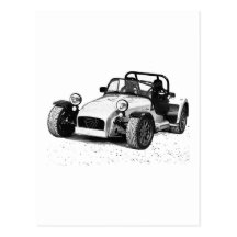 Caterham 07 post cards