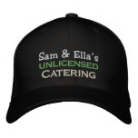 Catering embroidered hats