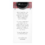 Catering Rack Card Cutlery Red
