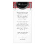 Catering Rack Card Cutlery Red