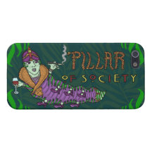 Caterpillar of Society Animal Pun Case For The iPhone 5