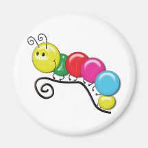 Caterpillar on a Twig Magnets