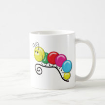 Caterpillar on a Twig Mugs