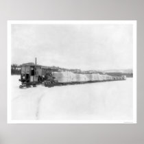 Caterpillar Yukon Freight 1924 Posters