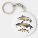 Catfish Family Key Chain