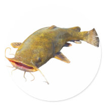 Catfish Lips Stickers