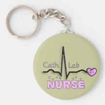 Cath Lab Nurse Gifts Key Chain