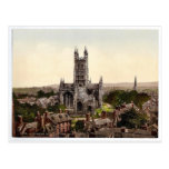 Cathedral from church tower, Gloucester, England r Postcards