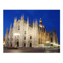 Cathedral  in Milan Post Cards