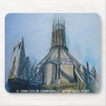Catholic Cathedral Liverpool by Colin Carr-Nall mousepads