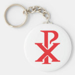 Catholic Chi Rho Keychains