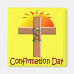 Catholic Confirmation Day for Kids Fridge Magnet