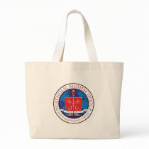 Catholic Homeschool Crest Tote Bags