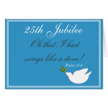 Catholic Nun "25th Jubilee" Card