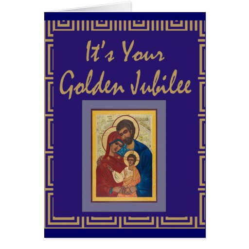 Catholic Nun Golden Jubilee Cards