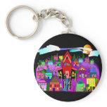 Catholic Nuns Art "Heading to Church" keychains