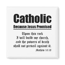 Catholic Promise Fridge Magnets