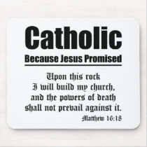 Catholic Promise Mouse Mat