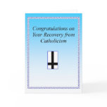 Catholic Recovery Congrats cards