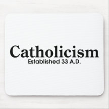Catholicism Mousepads