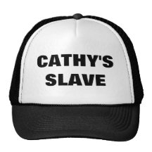 CATHY'S SLAVE TRUCKER HATS