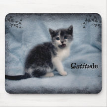Catitude Mouse Pad