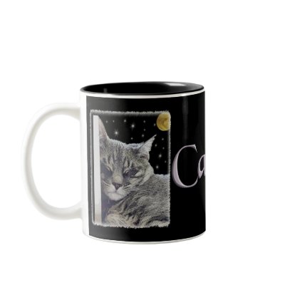Catnap Grey Tabby Cat Mug by PAWSitivelyPETs
