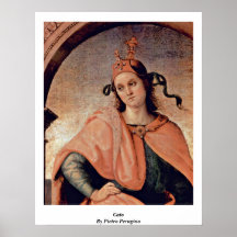 Cato By Pietro Perugino Poster