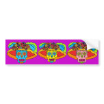 Catrina Sugar Skull bumper stickers