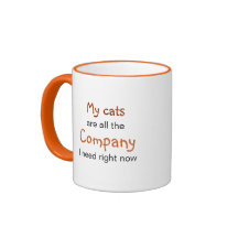 Cats are Company Mugs