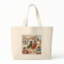 Cats at the Beach by Louis Wain Bags