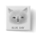 Cat's Blue Day Magnet Pins