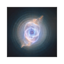 Cat's Eye Nebula Hubble NASA Canvas Print