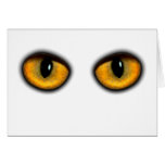 Cat's Eyes Greeting Card