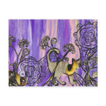 Cats Eyes Postcard