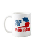CATS FOR RON PAUL mugs