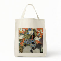 Cats in Kilts Grocery Tote Bag