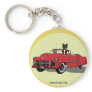 Cats Joy Riding Keychain