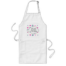 Cats Leave Paw Prints on Our Hearts Aprons