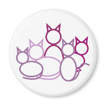 Cats Refrigerator Magnets