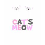 Cat's Meow t-shirts